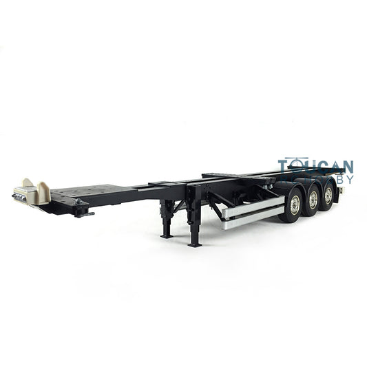 Fast Shipping TOUCAN 40ft Chassis Model for 1/14 DIY TAMIYA Tractor Truck Semi Trailer Car