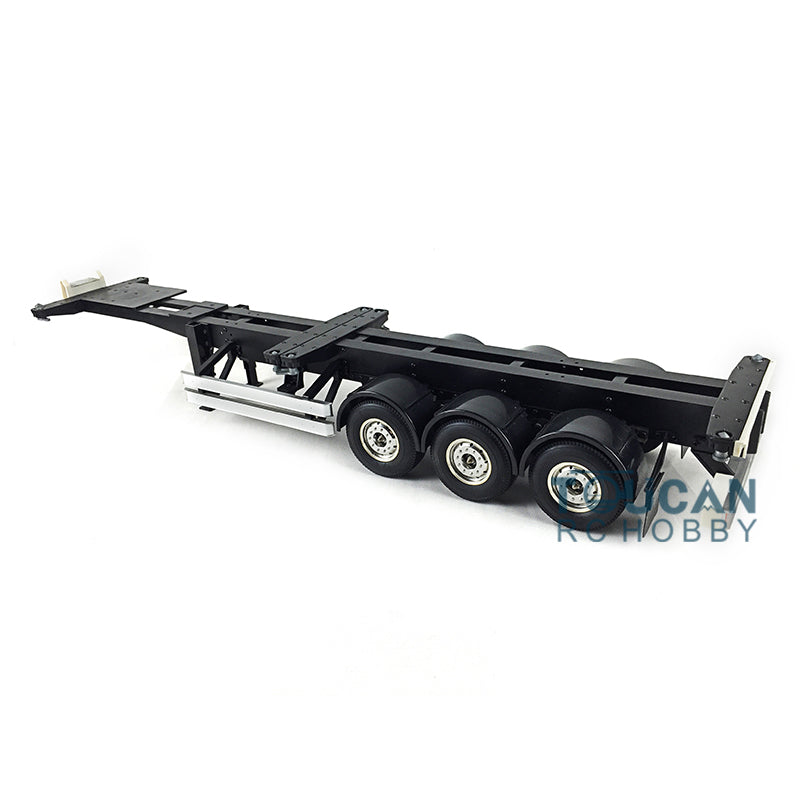 Fast Shipping TOUCAN 40ft Chassis Model for 1/14 DIY TAMIYA Tractor Truck Semi Trailer Car
