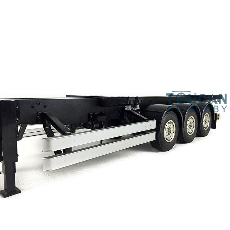 Fast Shipping TOUCAN 40ft Chassis Model for 1/14 DIY TAMIYA Tractor Truck Semi Trailer Car