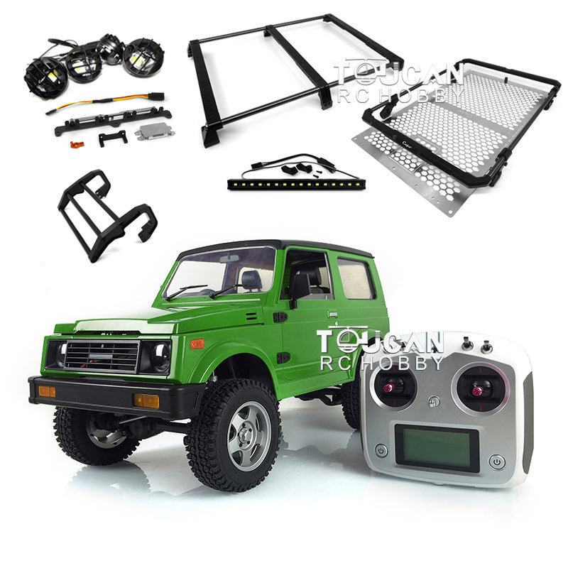 Capo SIXER1 1/6 RC Crawler Radio Controlled Off-road Vehicles Car I6S Motor ESC Roof Light Steering Assembled