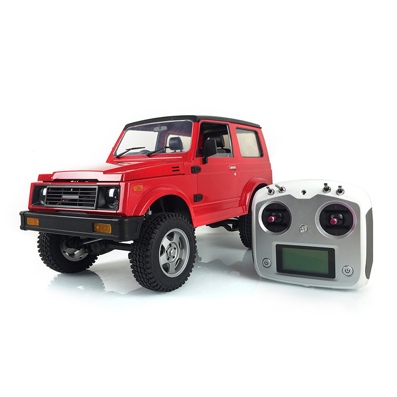 1/6 Capo RC Crawler SIXER1 Assembled Model Plastic Painted Cabin Car Shell Metal Chassis W/ I6S Motor Servo ESC Light