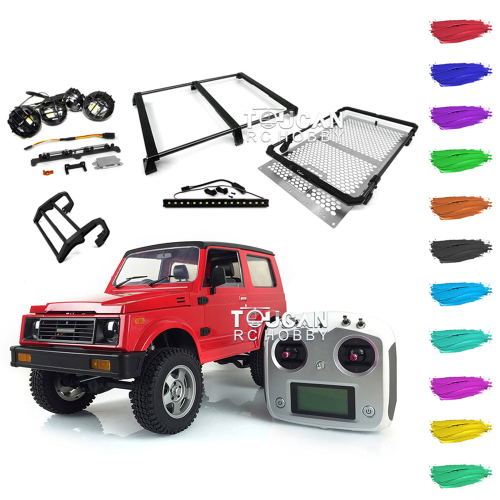 Capo SIXER1 1/6 RC Crawler Radio Controlled Off-road Vehicles Car I6S Motor ESC Roof Light Steering Assembled