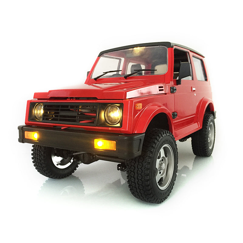 1/6 Capo RC Crawler SIXER1 Assembled Model Plastic Painted Cabin Car Shell Metal Chassis W/ I6S Motor Servo ESC Light