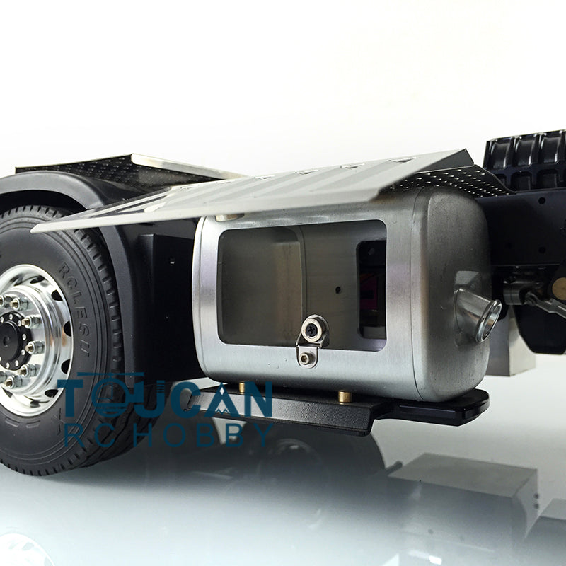 LESU 8x8 1/14 Metal Chassis RC Tractor Truck DIY 3363 56348 1851 3-Speed Transmission with 1/2 transfer case LED Light Sound