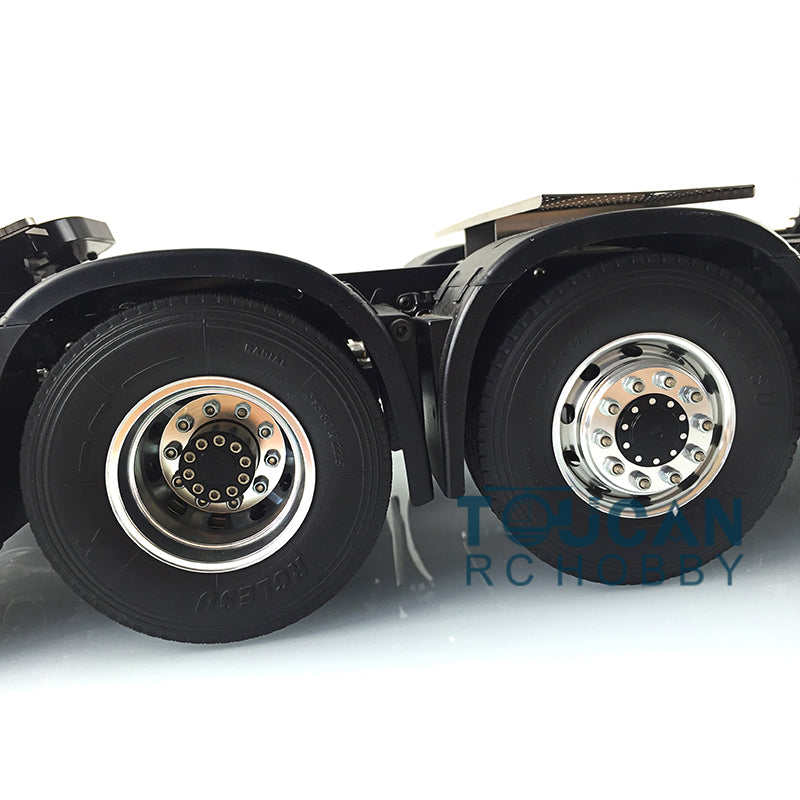 LESU 8x8 1/14 Metal Chassis RC Tractor Truck DIY 3363 56348 1851 3-Speed Transmission with 1/2 transfer case LED Light Sound