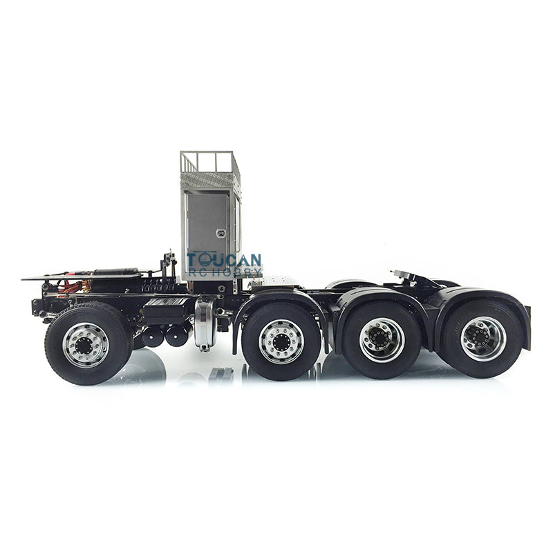 Metal Chassis Assembled LESU 1/14 Scale R620 RC Tractor Truck Remote Controlled Car Equipment Rack SAVOX Servo Motor ESC Simulation Model Electric Cars