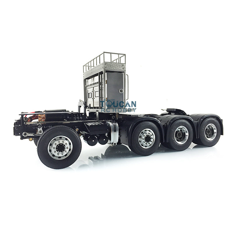 Metal Chassis Assembled LESU 1/14 Scale R620 RC Tractor Truck Remote Controlled Car Equipment Rack SAVOX Servo Motor ESC Simulation Model Electric Cars