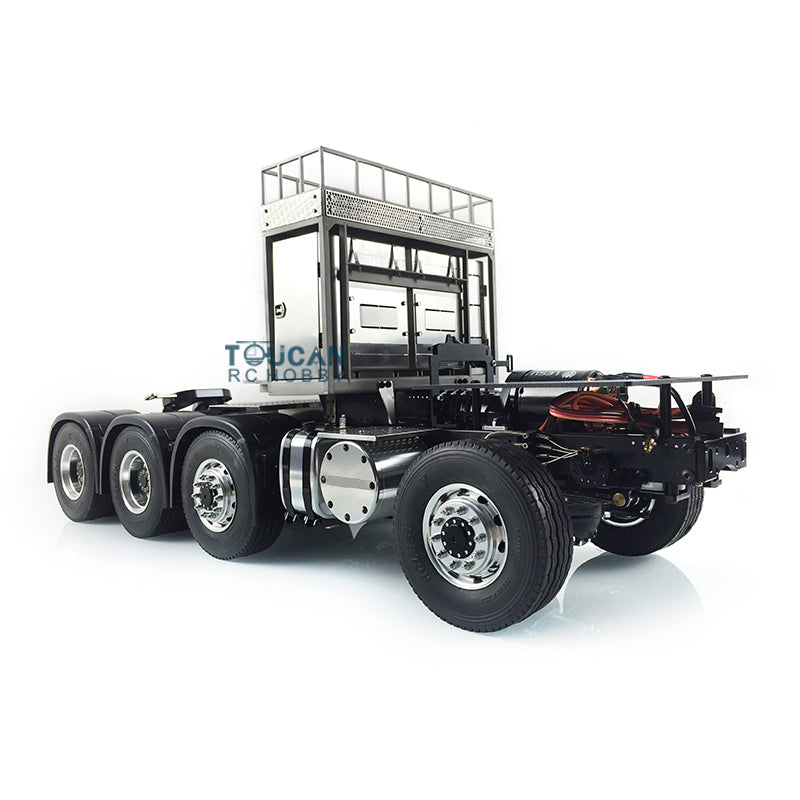 Metal Chassis Assembled LESU 1/14 Scale R620 RC Tractor Truck Remote Controlled Car Equipment Rack SAVOX Servo Motor ESC Simulation Model Electric Cars
