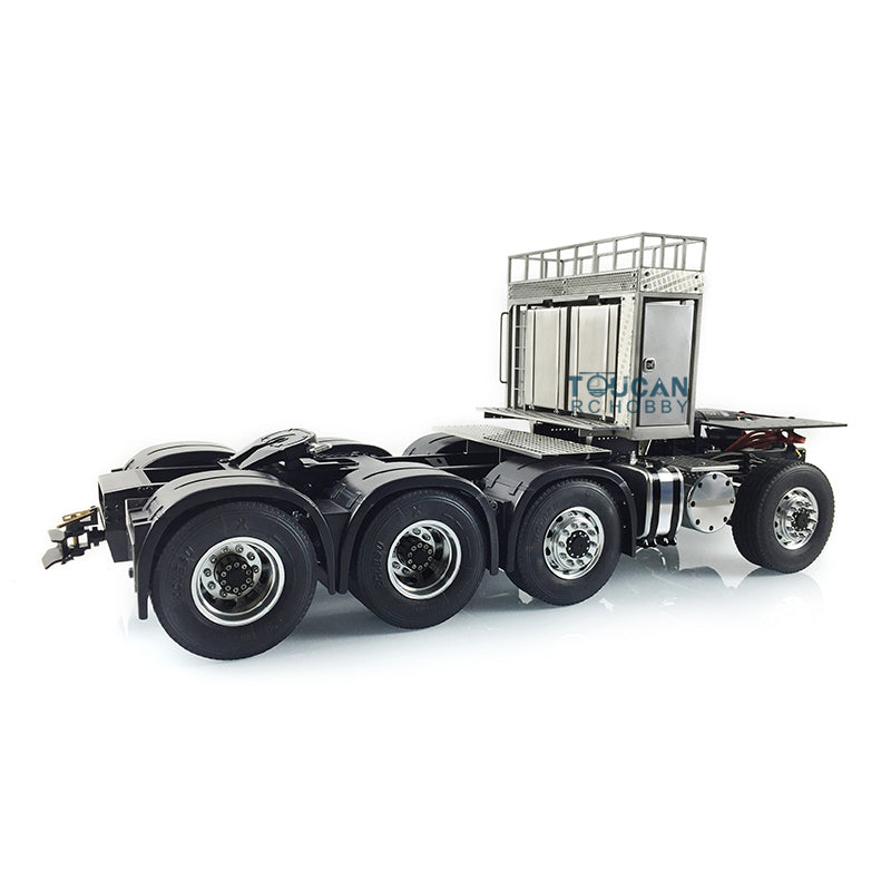 Metal Chassis Assembled LESU 1/14 Scale R620 RC Tractor Truck Remote Controlled Car Equipment Rack SAVOX Servo Motor ESC Simulation Model Electric Cars