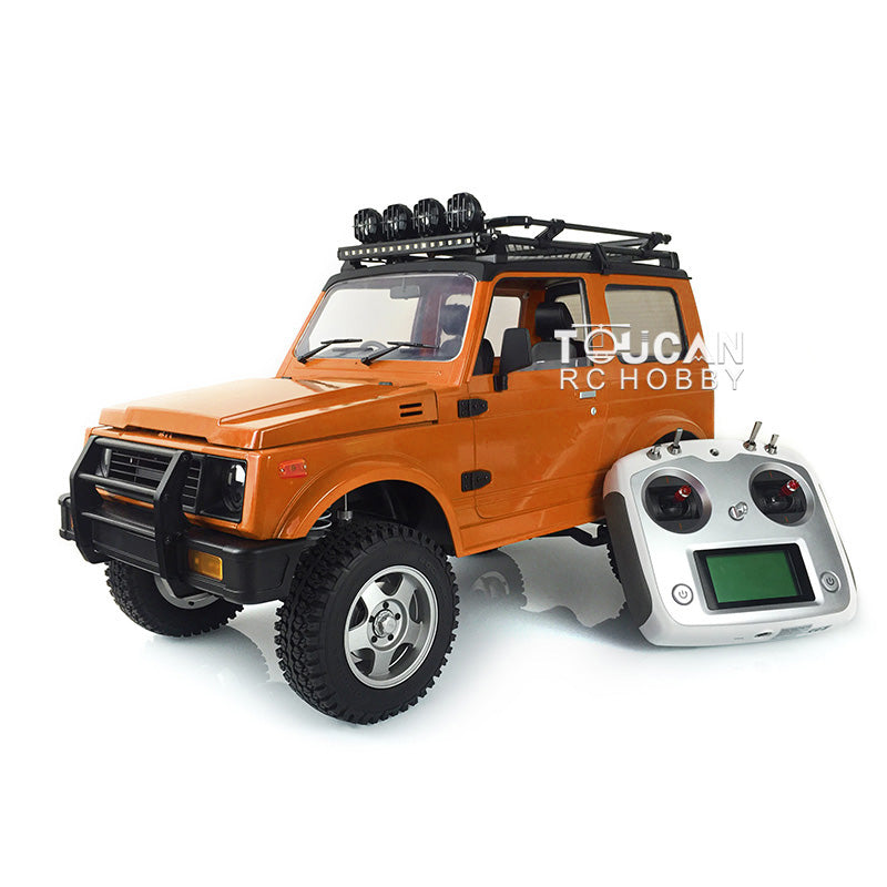 Capo 1/6 RC Crawler SIXER1 Assembled Model Plastic Painted Cabin Car Shell Metal Chassis Motor Servo ESC I6S Light