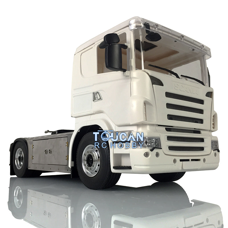 1/14 LESU Metal 4*4 Chassis Hercules Scania Highline Midline Lowline Cabin Set RC Tractor Truck Optional Versions Hobby Model Gift