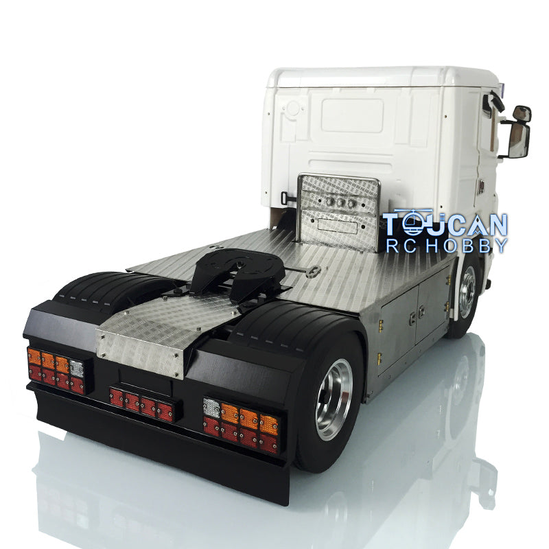 1/14 LESU Metal 4*4 Chassis Hercules Scania Highline Midline Lowline Cabin Set RC Tractor Truck Optional Versions Hobby Model Gift