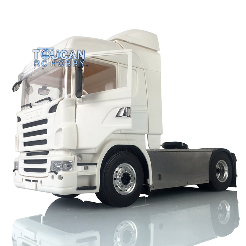 1/14 LESU Metal 4*4 Chassis Hercules Scania Highline Midline Lowline Cabin Set RC Tractor Truck Optional Versions Hobby Model Gift