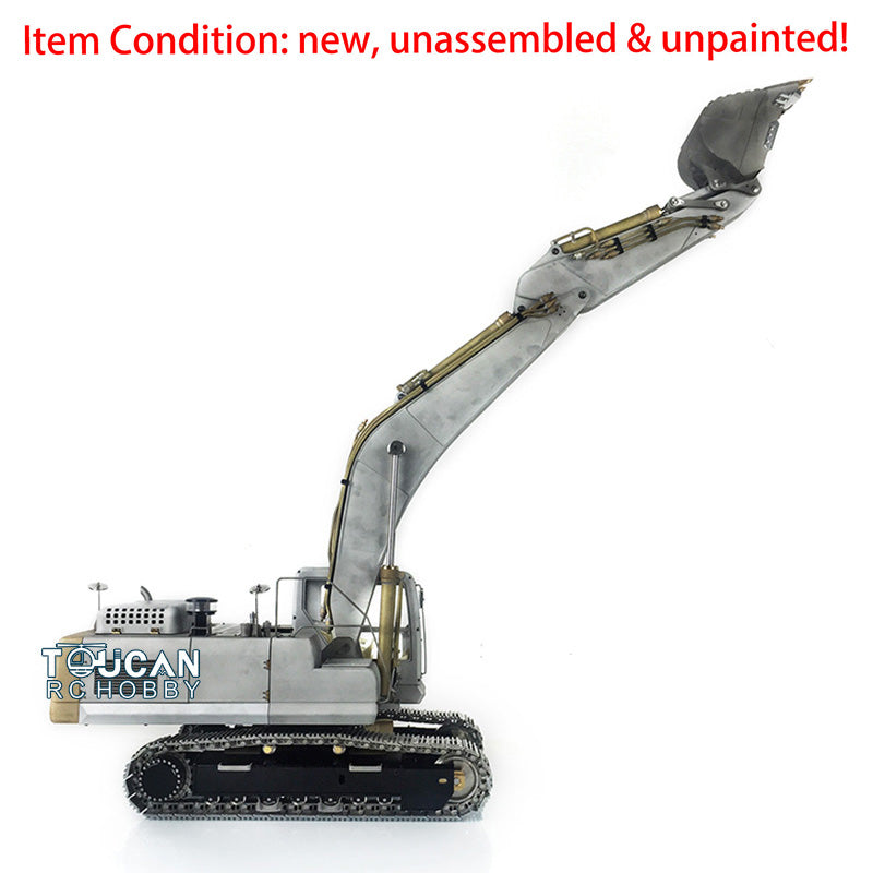 1/14 Metal LESU RC Hydraulic Excavator PC360 AC360 Radio Control Diggers RTR/KIT Versions DIY Painting Customized Hobby Model