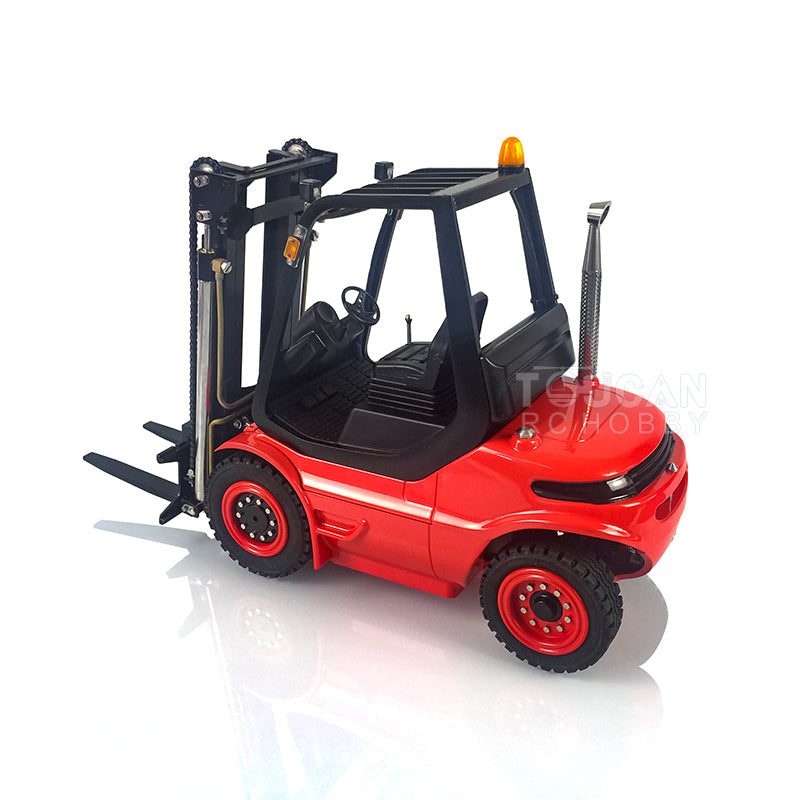 LESU 1/14 RC Linde Hydraulic Forklift Transfer Painted Car RTR Truck Motor Light