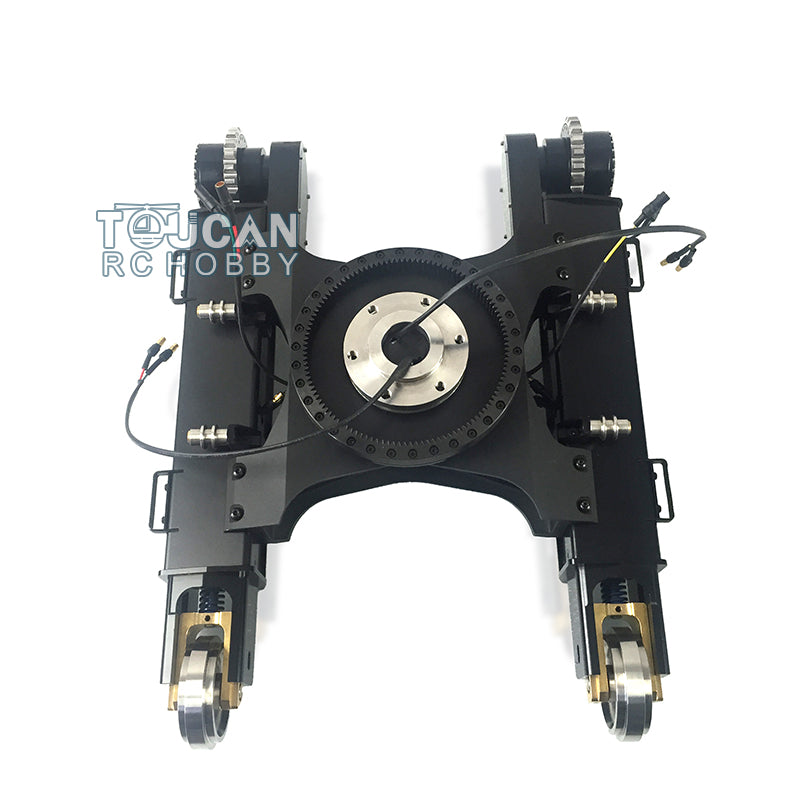 1/14 LESU PC360 Metal RC Excavator Truck Tracks KIT Sprocket ESC Motor Cabin Metal Tracks Grab Grapple Fixed Mount Bucket