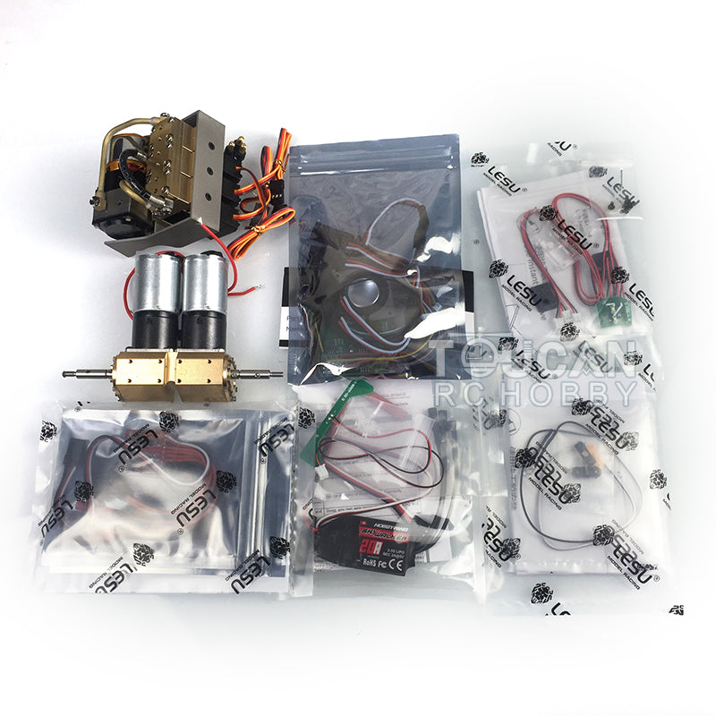 LESU Aoue LT5H 1/14 Hydraulic RC Loader Wheeled Skid-Steer I6S Radio Car KIT/RTR DIY Simulation Model 286x148x147.4mm