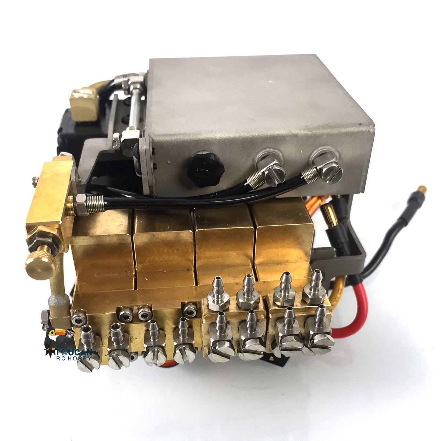 LESU 1/14 Aoue-DT60 RC Dozer Bulldozer Hydraulic Model Truck Pump Lights Motor ESC Servo Light Sound System GPS