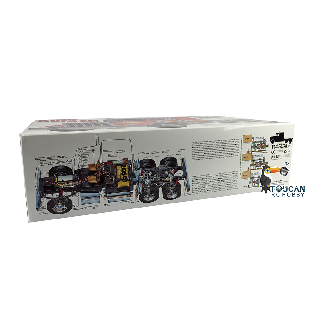 TAMIYA 1/14 Scale 6x4 56301 RC Tractor Truck Model KIT 540 Motor