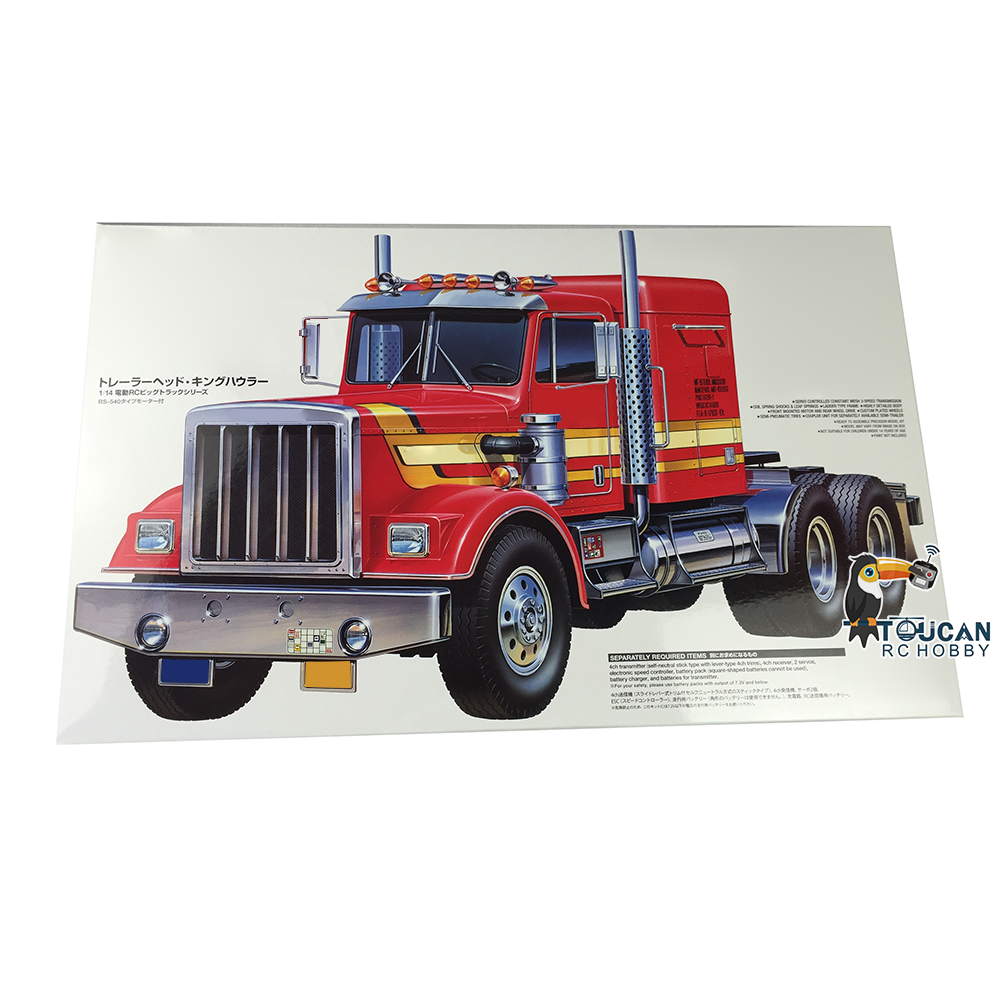 Pre-Order TAMIYA 56336 1:14 Scale 6*4 RC Tractor Truck Unassembled & Unpainted KIT Lorry Car Model 540 Motor ESC 2.4G Radio Controller & Receiver