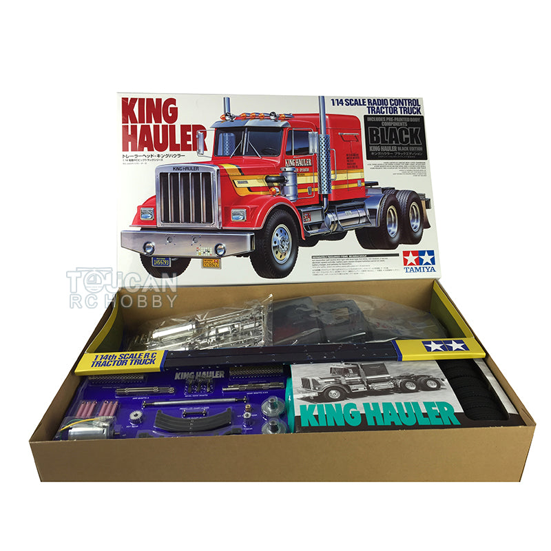 TAMIYA 56336 1:14 Scale 6*4 RC Tractor Truck Unassembled & Unpainted KIT Lorry Car Model 540 Motor ESC 2.4G Radio Controller & Receiver