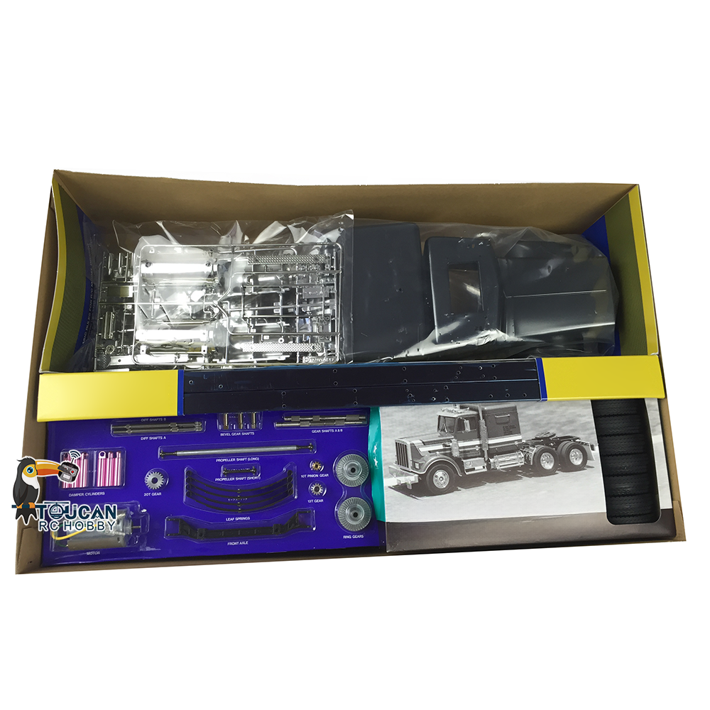 Pre-Order TAMIYA 56336 1:14 Scale 6*4 RC Tractor Truck Unassembled & Unpainted KIT Lorry Car Model 540 Motor ESC 2.4G Radio Controller & Receiver