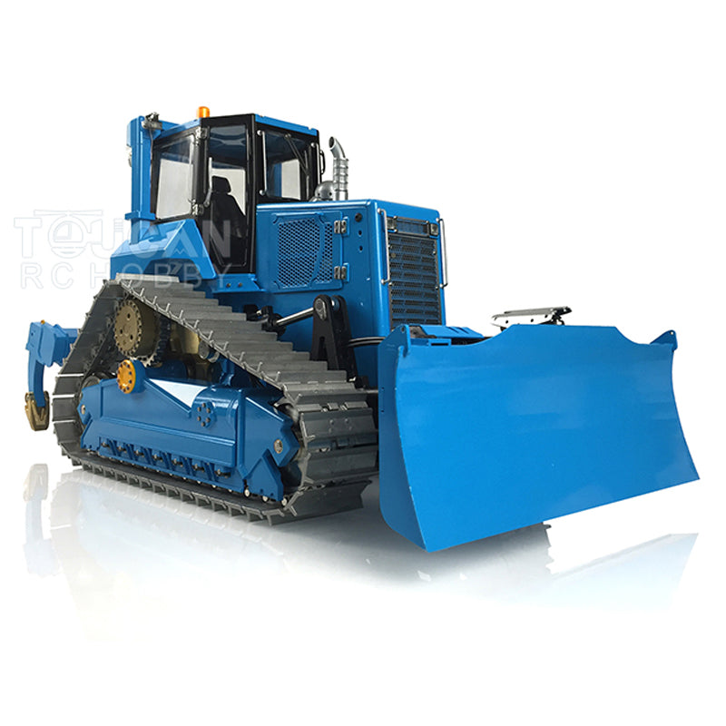 LESU 1/14 RC Hydraulic Bulldozer Aoue DT60 Remote Control Crawler Dozer Model Sound Lights RTR/KIT Optional Versions