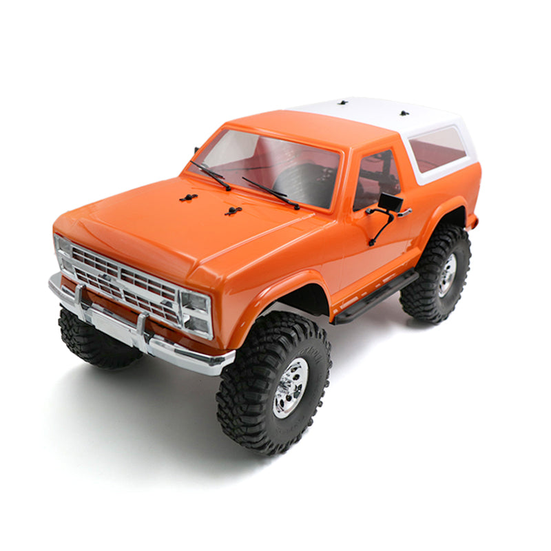 CROSSRC 1/10 EMO AT4 4x4 2.4G 4CH Radio Control Crawler Car KIT Emulated Off-road Model Motor 3KG Servo 60A ESC Lights