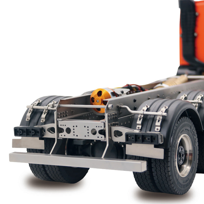 JDM-161 1/14 8x8 JDMODEL RC Hydraulic Dumper Truck I6S Radio Controlled Vehicle Model Differential Lock Axle Cylinder Wheel Hubs W/ Hopper