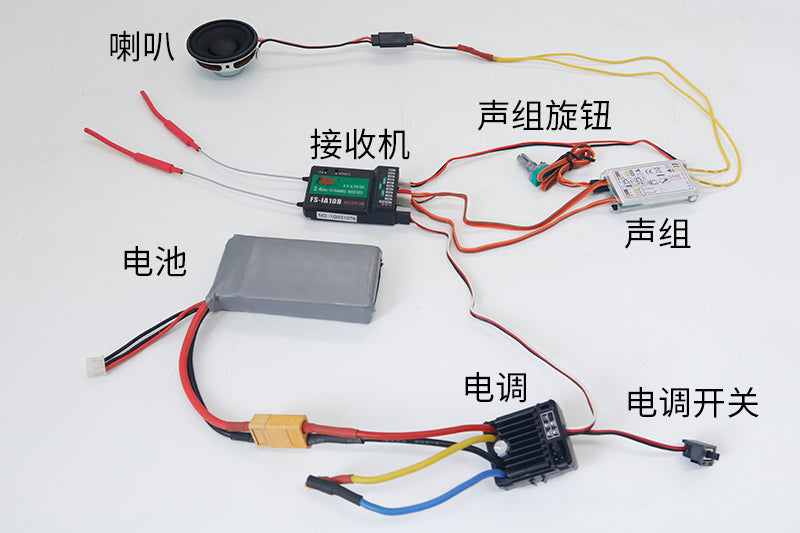 Sound/Light System Universal for 1/14 JDMODEL 620 470 RC Cars for TAMIIYA Tractor Truck JDM Excavator Bulldozer Loader Models