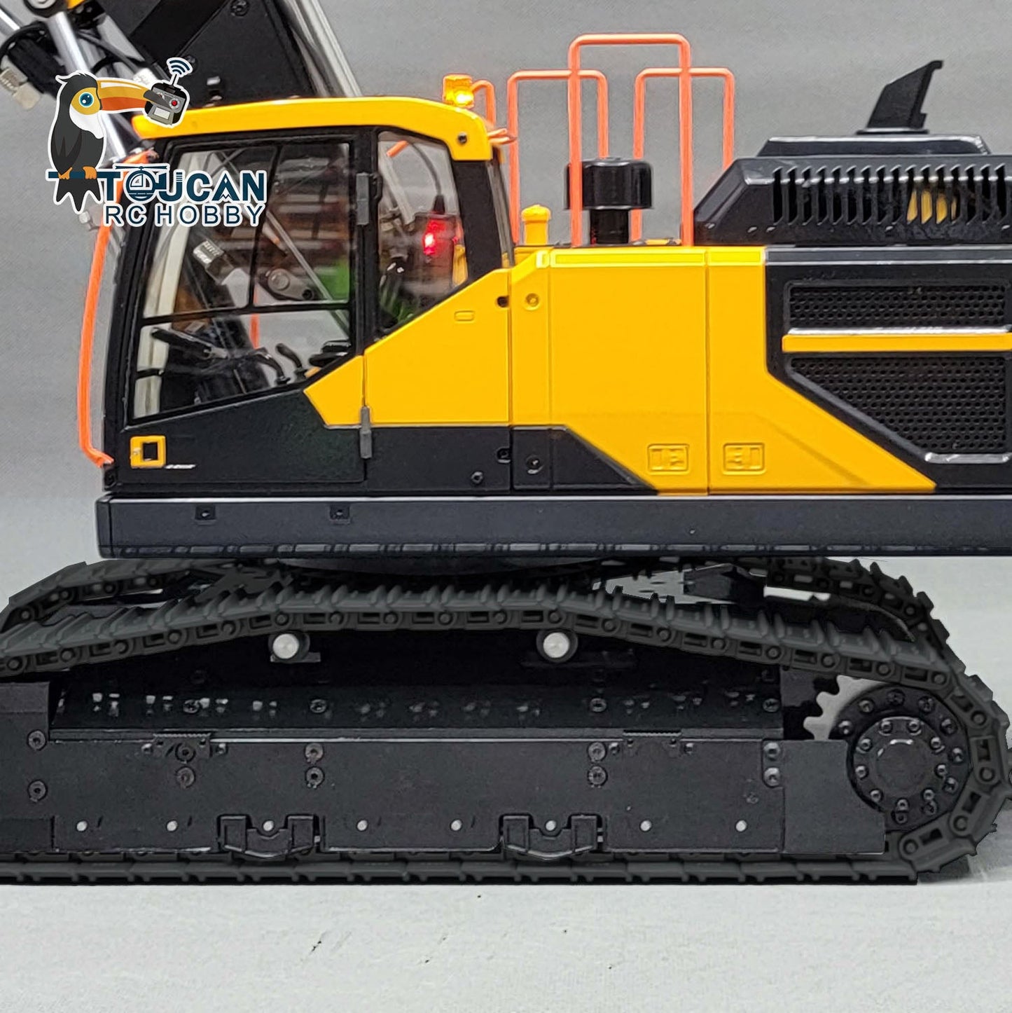 1/14 MTMODEL EC380 3 Arms Metal Hydraulic Tracked RC Excavator Assembled and Painted Construction Vehicle Heavy Digger Machine