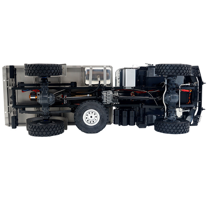 JDM 1/14 4x4 Hydraulic Unpainted Assembled RC Dumper Radio RemoteControlled Car W/ Motor Servo ESC 638mm*230mm*273mm