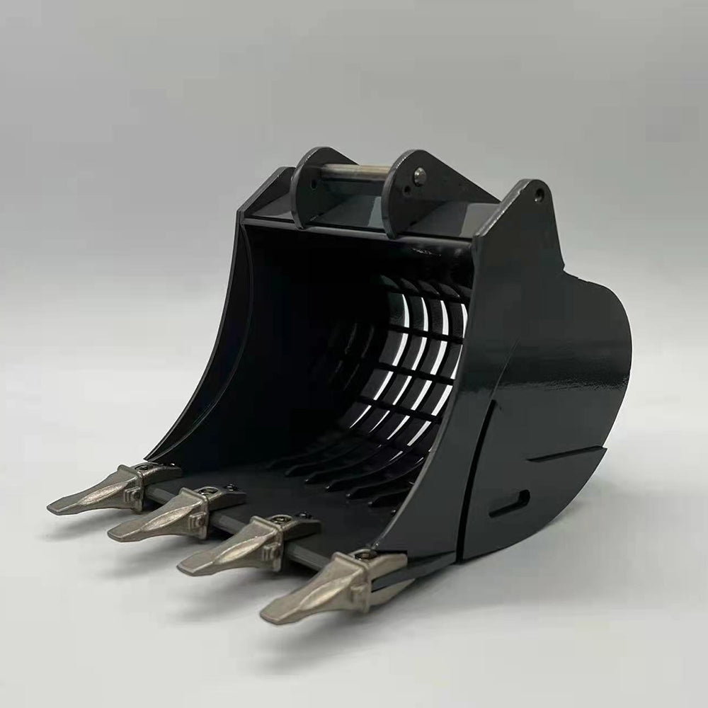 1/14 XDRC 945 Hydraulic RC Excavator Metal PNP Remote Control Digger DIY Sound Light System Sieve Bucket Curved Ripper Fork