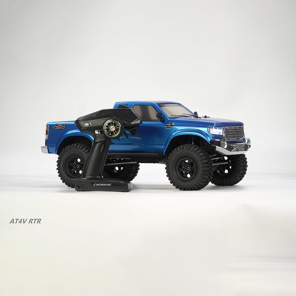 CROSSRC AT4V 1/10 RC Off-road Vehicles RTR Painted Remote Control Two-speed Transmission Crawler Car Assembled Model