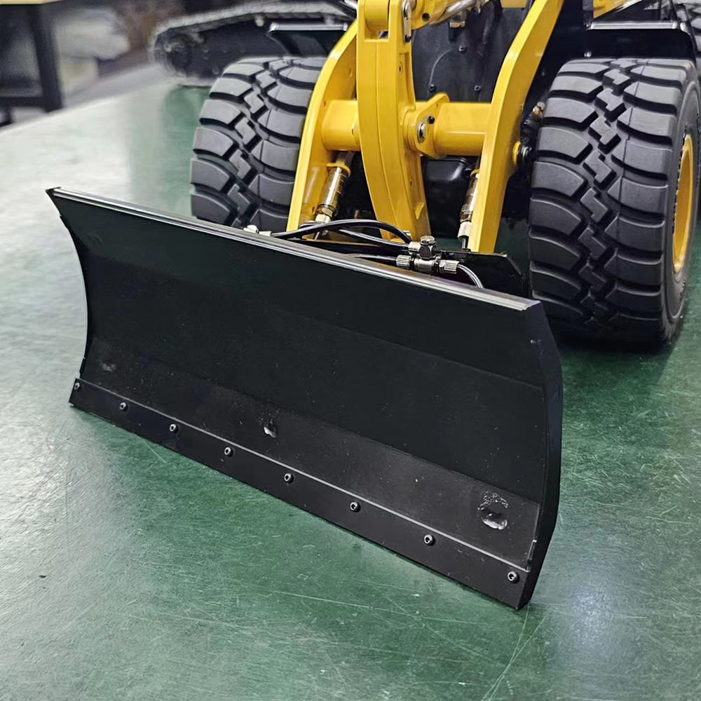 MTMODEL Metal WA480 1/14 RC Hydraulic Loader Remote Control Heavy Machine Construction Vehicles fork Bucke Tiltable Dozer Blade