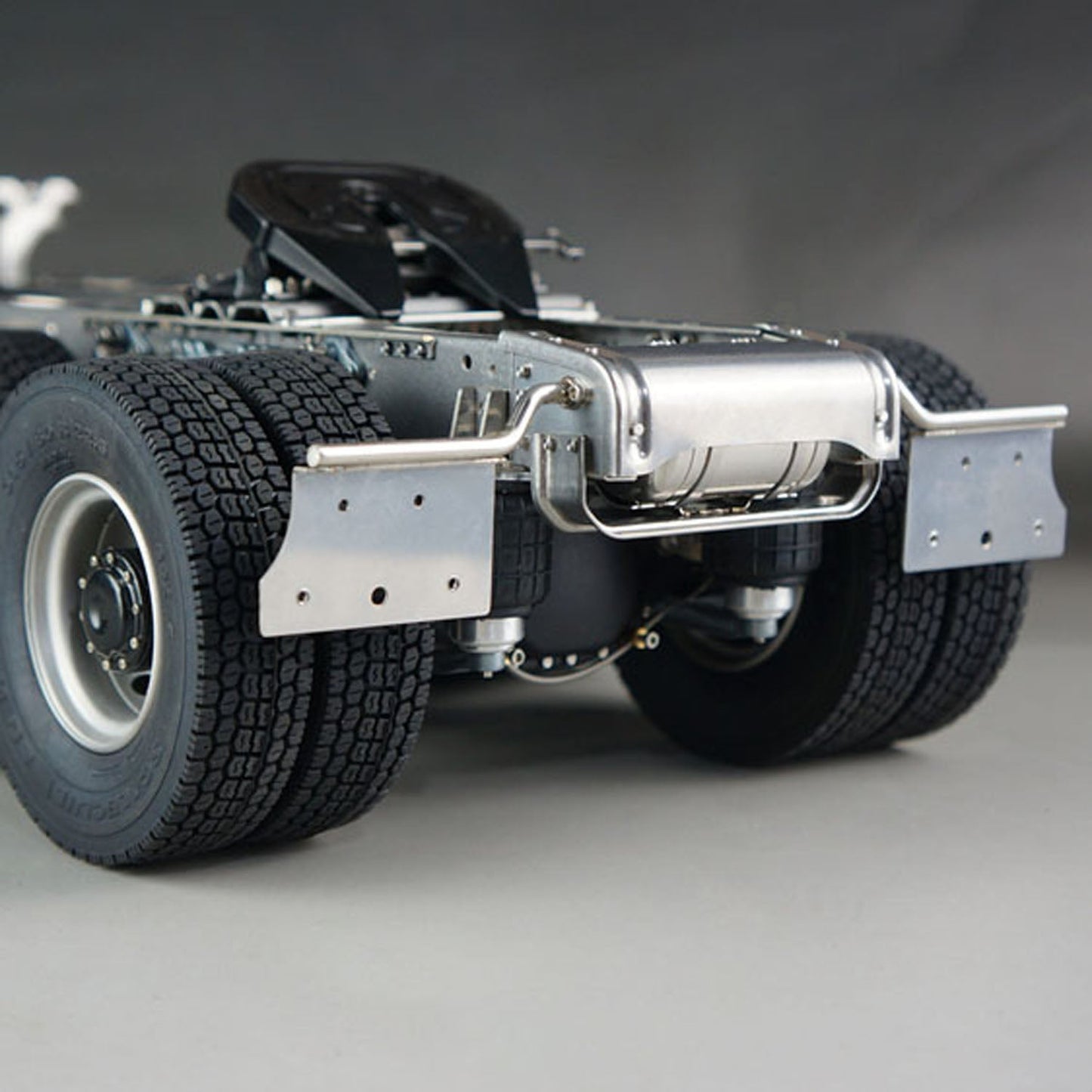 ScaleClub 1/14 6x6 Metal Chassis for RC Tractor Truck R62 R73 Remote Controlled Electric Model Air Suspension Optional Types