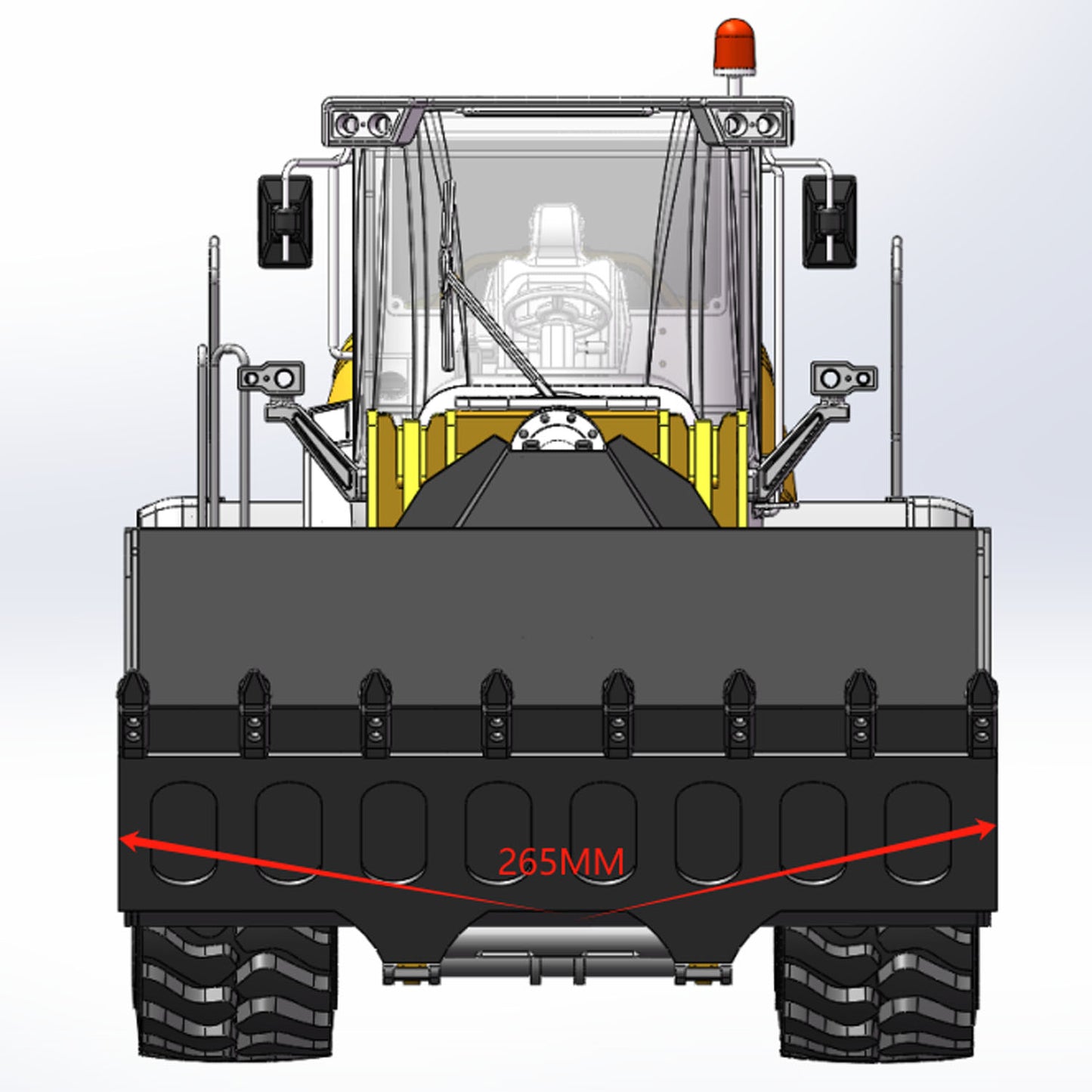 Sold Out Fast Shipping XDRC 580 1/14 Metal RC Hydraulic Loader RTR Engineering Vehicles Smoke Lights