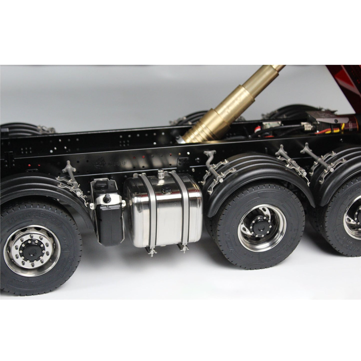 Metal 8*8 1/14 RC Hydraulic Dump Truck Radio Controlled Tipper Car Sounds Lights Painted and Assembled Hobby Model ESC Servo