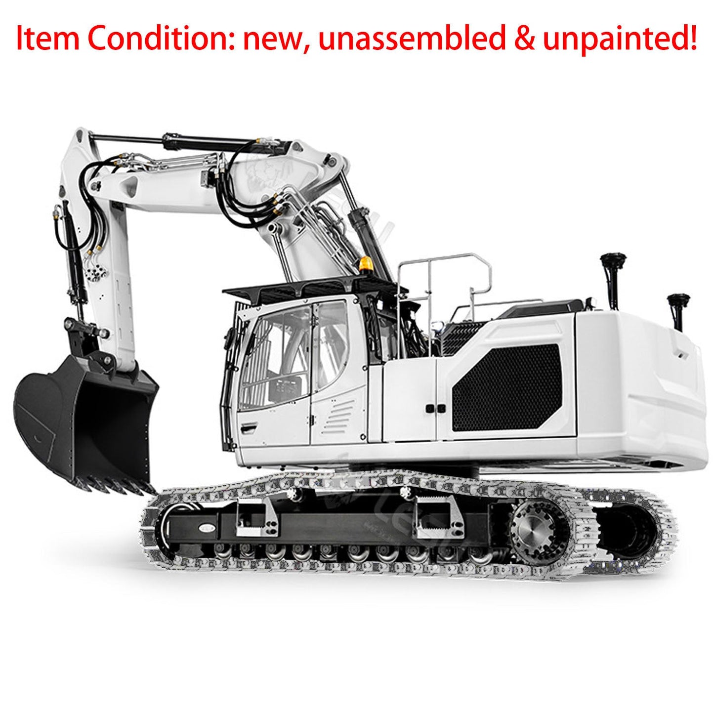 LESU LR945 1/14 3-arm RC Hydraulic Equipment Metal Excavator Remote Control Digger Electric Vehicle Kits PNP RTR Optional Versions