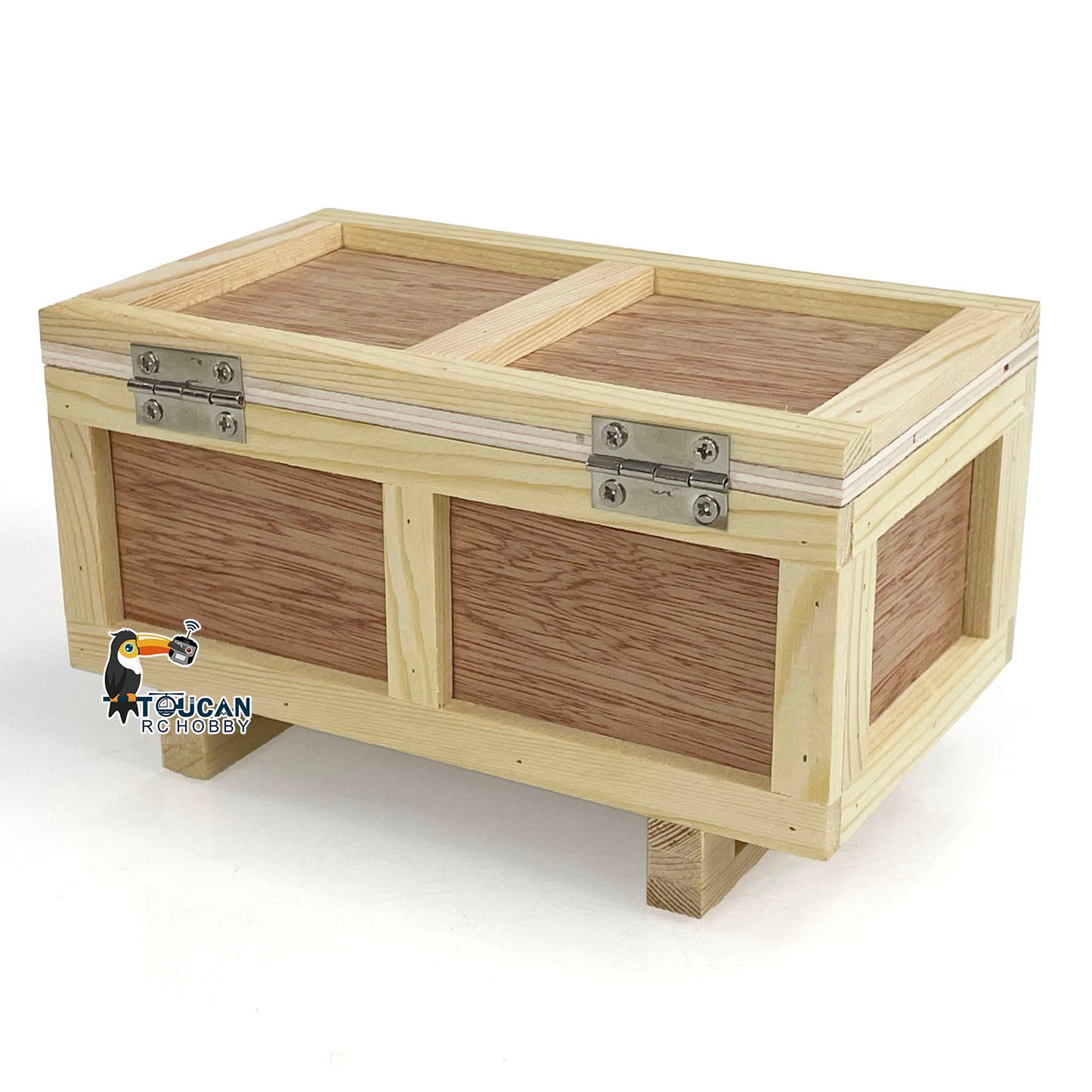 (Free to get shipping fee only! )Wooden Box Model for 1/14 1/12 RC Truck Hydraulic Forklift Construction Vehicles