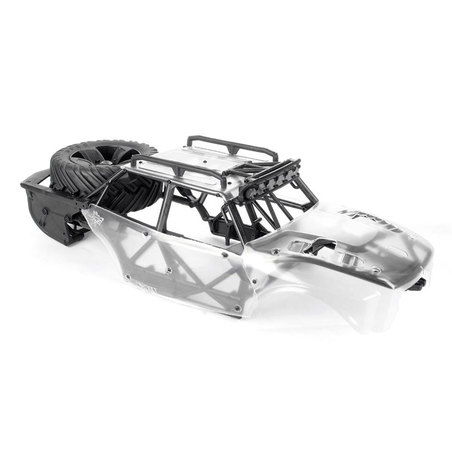 1/5 RC Off Road Car GR1 Pro Kit Metal Chassis PC Shell DIY Radio Controlled Rock Crawler Model 9Inches Wheel No Electronic Parts