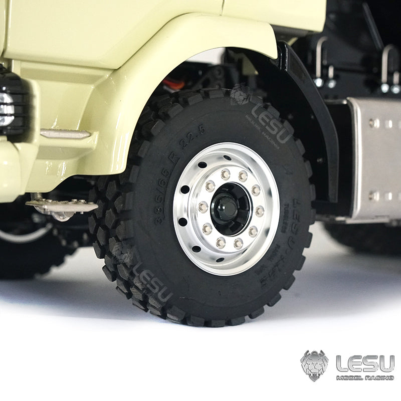 LESU 1/14 6x6 Metal RC Concrete Car Radio Controlled Mixer Truck Lights Assembled Chassis With Lights Sound System Servo