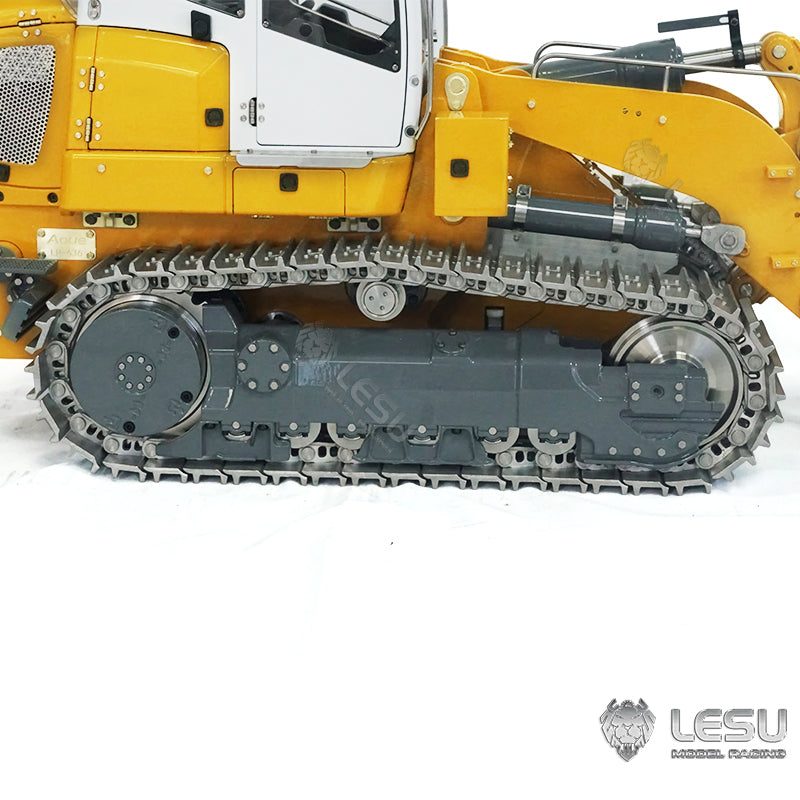 LESU 1/14 Metal 636 Hydraulic Tracked 2CH Valve RC Assembled and Painted Loader PL18EVLITE Radio Light Sound System Motor