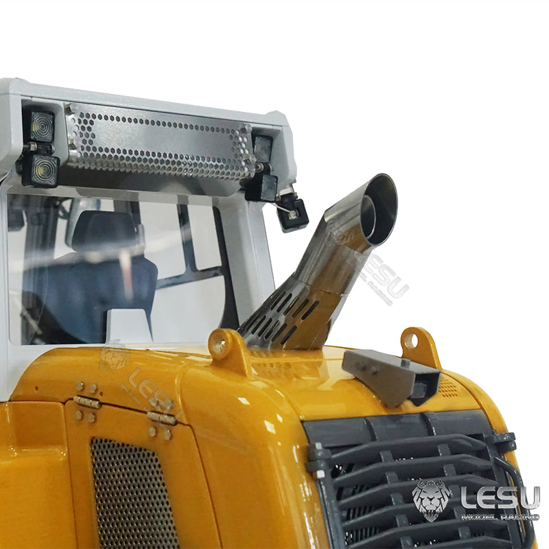 LESU 1/14 Metal 636 Hydraulic Tracked 2CH Valve RC Assembled and Painted Loader PL18EVLITE Radio Light Sound System Motor