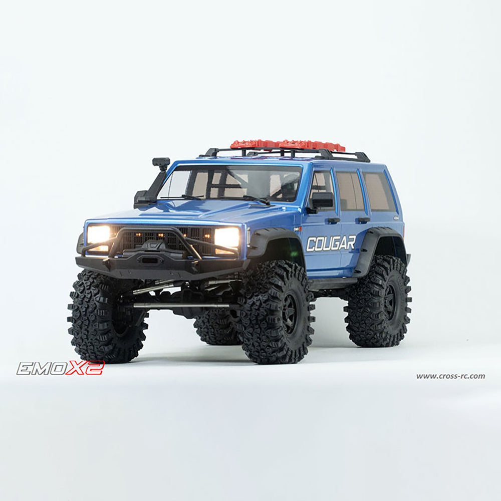 CROSSRC EMOX2 4WD 4X4 1/8 RC Off-road Vehicles Remote Control Crawler Emulated Car Painted Hobby Model Motor ESC Servo