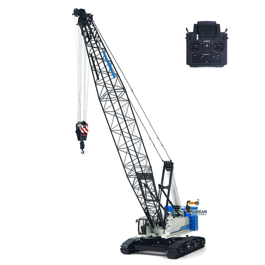 CUT C1200 1/14 Metal Hydraulic RC Crawler Crane RTR Radio Brushless Motor Lights Sound Flysky PL18 LITE Radio Controller Painted Assembled