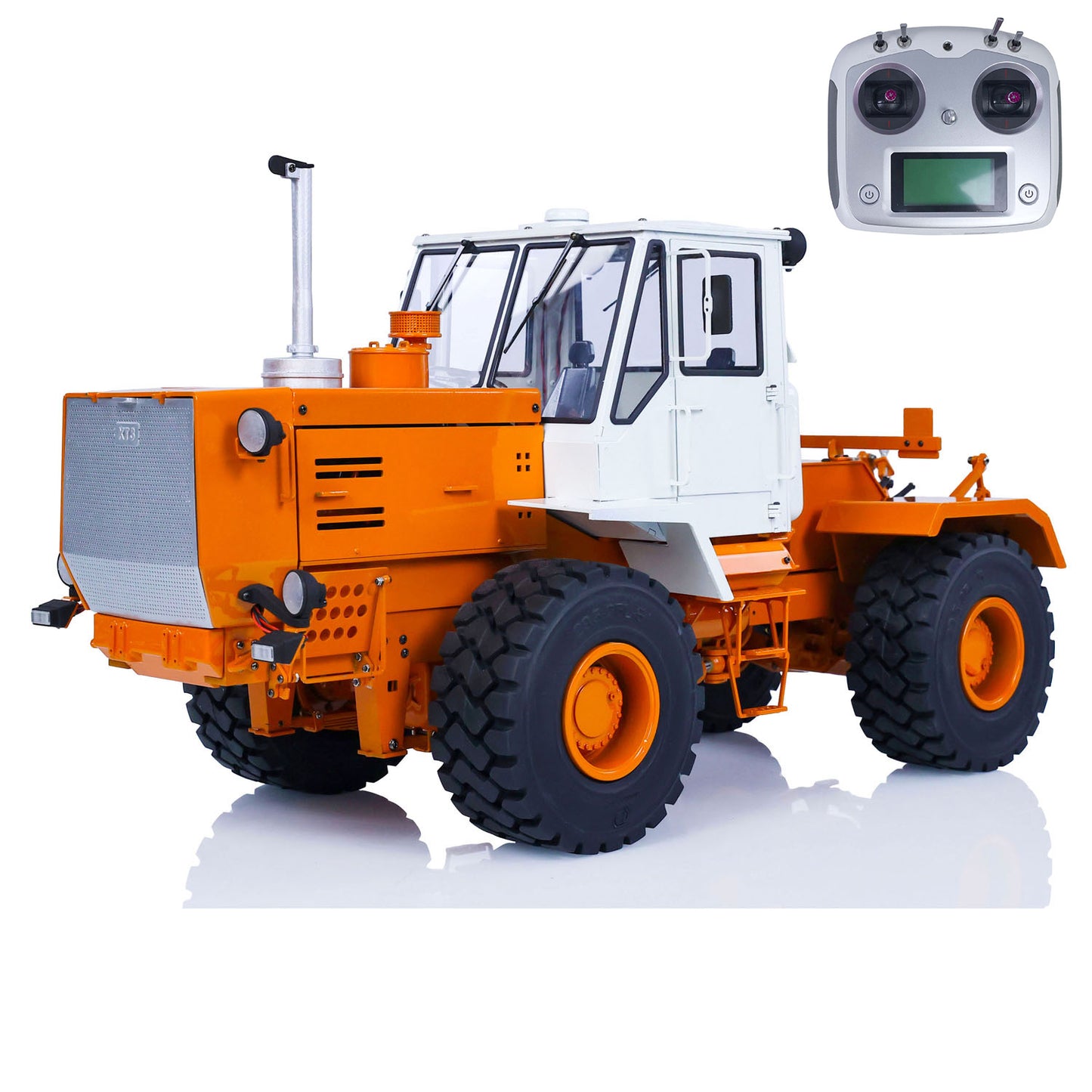 T150K 1/12 Hydraulic RC Agricultural Tractors Truck Metal Remote Control Tractor
