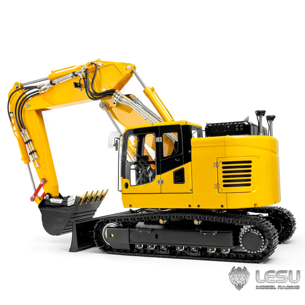 LESU 1/14 Aoue ET26L Hydraulic RC Excavator Metal Radio Control Digger Model Painted and Assembled Simulated GPS PNP/RTR Versions