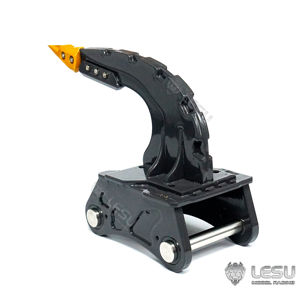 LESU Metal Curved Blade Ripper for 1/14 RC Hydraulic Digger ET35 Remote Controlled Excavator DIY Hobby Model Parts