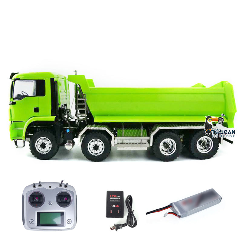 8x8 LESU 1/14 Hydraulic RC Dumper Truck RTR Remote Control Tipper Car Model